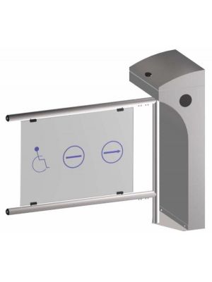 TURNSTYLE WING GATES OZAK 705-Β/S St. - SINGLE ELECTROSTATIC PAINT