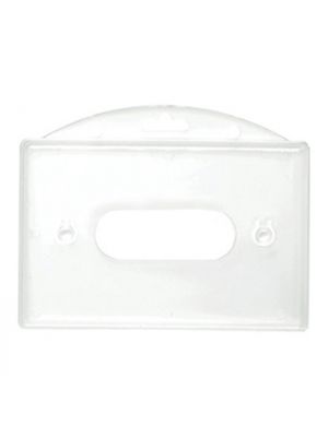 CARDHOLDER INFLEXIBLE HORIZONTAL NOTCH
