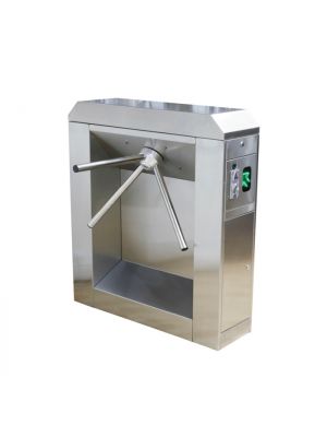 TURNSTILE 3 WINGS ELECTROMECHANIC SINGLE INOX T-345