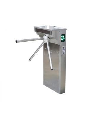 TURNSTILE 3 WINGS ELECTROMECHANIC SINGLE INOX T-345