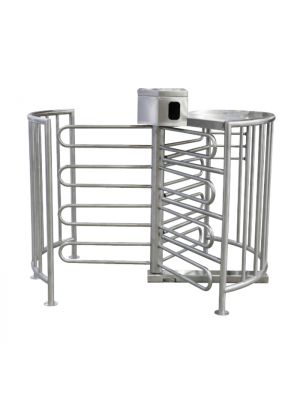 TURNSTILE 3 WINGS SEMI-FULLHEIGHT SINGLE INOX T-1350