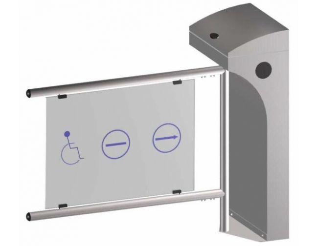 TURNSTYLE SWING GATES OZAK 605/S St. - SINGLE STAINLESS STEEL