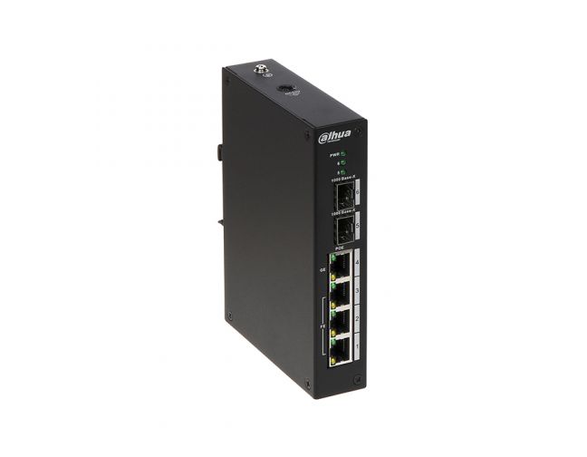 SWITCH 4-PORT PoE (UNMANAGED) DH-PFS3206-4P-96
